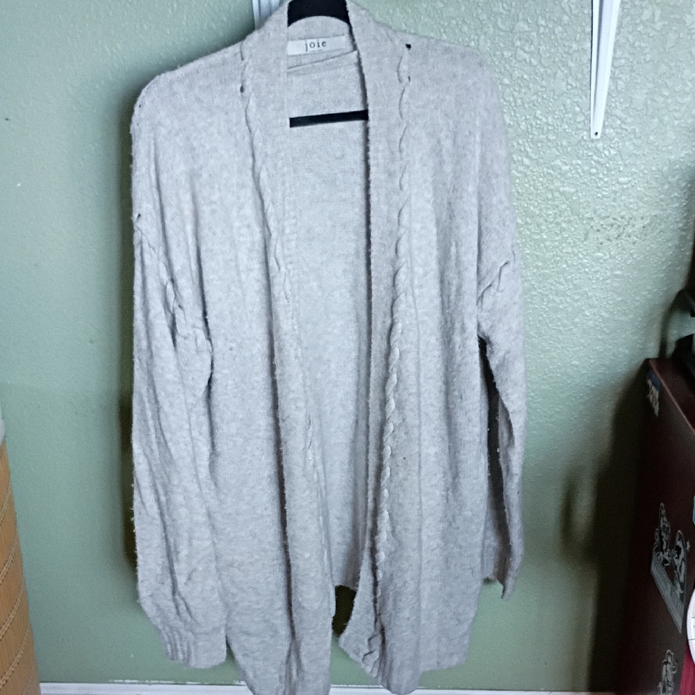 Joie Women's Light Gray Cardigan